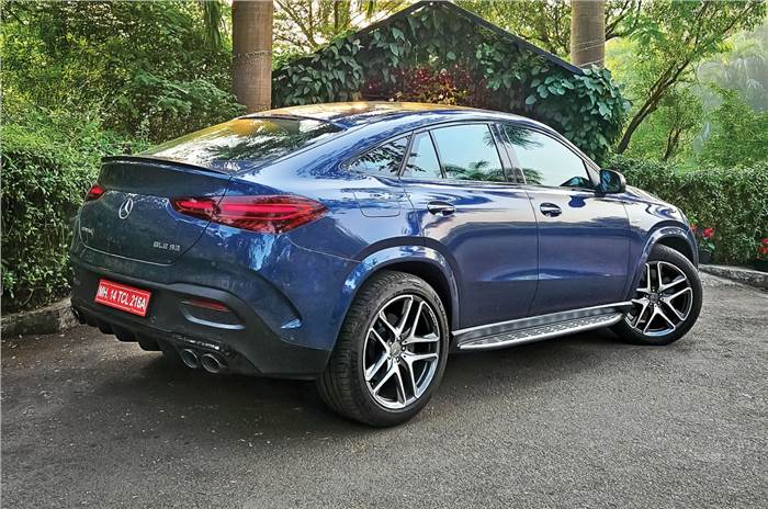 Mercedes-AMG GLE 53 Coupe long term rear static